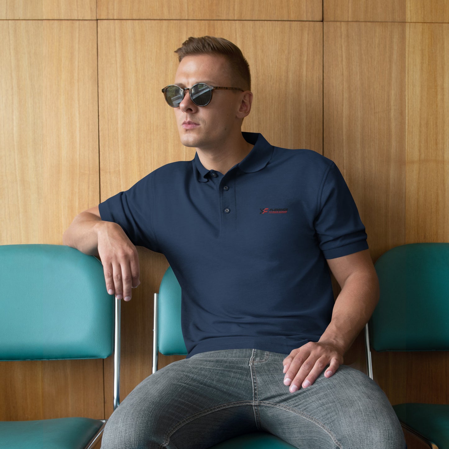 Fleming's Men's Premium Polo